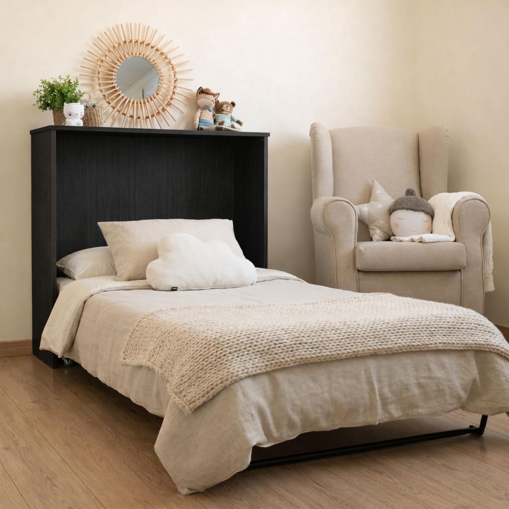 Cama Abatible 1 plaza Forest