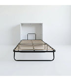 Cama Abatible 1 plaza Blanca